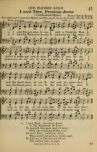 St. Gregory Hymnal and Choir Book, 1920
