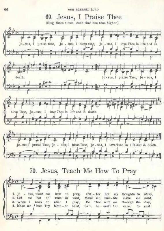 Laudate Choir Manual, 1942  (bottom score)